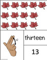 ASL Fall Math Card #13