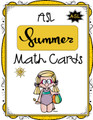 ASL Summer Math Cards Cover