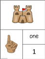 # 1 ASL Summer Math Card    Use all together or cut pieces apart for games.