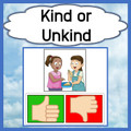 Kind & Unkind Behavior Identification & Discussion Activity 