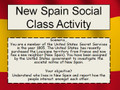 New Spain Social Class Lesson Plan