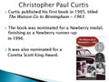 Christopher Paul Curtis Biography