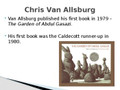 Chris Van Allsburg Biography