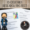 Original 13 Colonies Project with Rubric