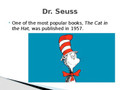 Dr. Seuss Biography