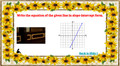 Slope-Intercept Form from a Graph and 2-Points: Google Slides Picture Puzzle