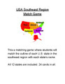 USA Southeast Region Match Game