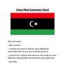 Libya Map Scavenger Hunt