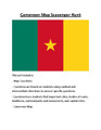 Cameroon Map Scavenger Hunt