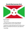 Burundi Map Scavenger Hunt