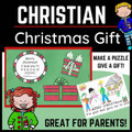 Christian Parent Christmas Gift | Christian Christmas Card for Mom and Dad