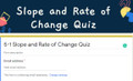 Slope and Rate of Change Assessment: Google Forms Quiz - 15 Problems