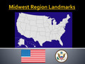 Midwest Region Map Scavenger Hunt and Landmarks Bundle