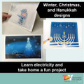 STEM Holiday Electricity Paper Circuit Cards Activity | Circuits Project