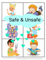 Safe & Unsafe Behavior Identification and Discussion Cards