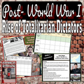Post-WWI | Totalitarian Dictators | Hitler, Stalin | Introductory Activity