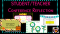 Glows and Grows Conference Reflection Powerpoint Digital and Printable
