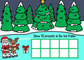 Christmas Ten Frames Google Slides