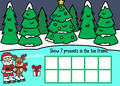 Christmas Ten Frames Google Slides