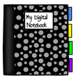 Digital Notebook with Cornell Note Pages