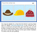 Modified Nouns - Level 2 - Winter Theme - Boom Cards™