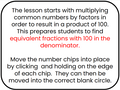 Fractions to Decimals with Kelly's Number Chips - Digital and Printable