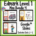 Edmark Level 1, Words 91 - 120 Google Slides