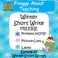 Writing with Picture Prompts Winter Freebie