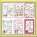 Addition and Subtraction to 10 Task Cards and NO PREP Worksheets -Valentine's