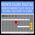 Montessori - Understanding place value in decimal fractions 3