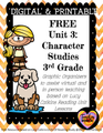 Character Studies Graphic Organizers FREE 