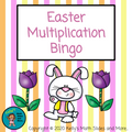 Easter Version - Multiplication Bingo - Digital and Printable