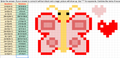 Valentine's Day Multiplying Binomials Pixel Art Activity