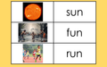 Structured Phonics Blending Board for VC and CVC with Continuant Sounds (Remote Ready Resource)