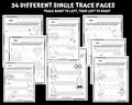 Tracing Lines Worksheets