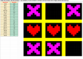 Valentine's Day Solving One Step Equations Pixel Art Activity