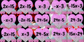 Valentines Equivalent Expressions Distributive Property & Combining Like Terms