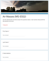 Air Masses WebQuest (MS-ESS2) Great sub plans or distance learning!