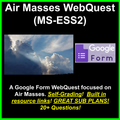 Air Masses WebQuest (MS-ESS2) Great sub plans or distance learning!