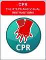 CPR-instructions, images and pocket guides