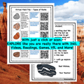 Types of Rocks - Rock Cycle-  Virtual Field Trip - Printable Version
