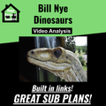 Bill Nye - Dinosaurs (Great sub plans or distance learning!)