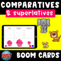 Comparatives and Superlatives Boom Cards