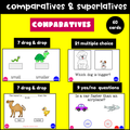Comparatives and Superlatives Boom Cards
