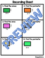 Black History Month Math Activity: Area & Perimeter of Rectangles