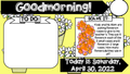 April Math Problem a Day Third Grade April Editable Morning Message Solve It