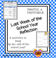 End of the Year Countdown, Reflection Fun & Class Awards Bundle