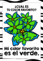 ELEMENTARY SPANISH COLORS FLASHCARDS POSTERS