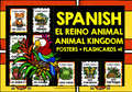 SPANISH ANIMALS FLASHCARDS POSTERS