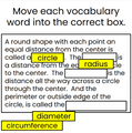 Circles Vocabulary